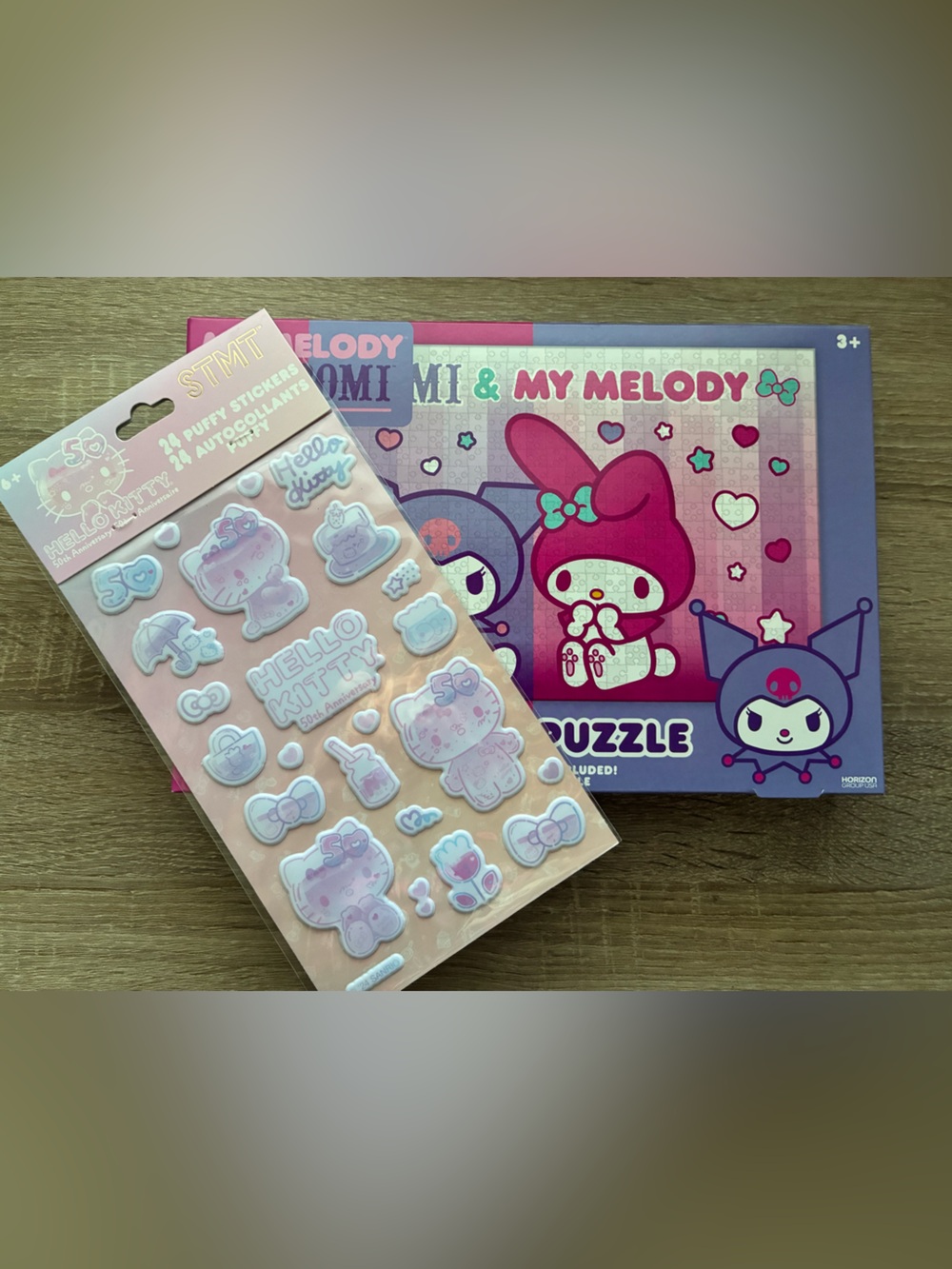 My Melody and Kuromi and Hello Kitty Bundle - Puzzle and Stickers - Picture 12 of 12